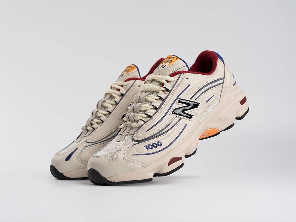 New Balance 1000 бежевые кожа мужские (AR33709) - фото 2 New Balance 1000 бежевые кожа мужские (AR33709) - фото 2