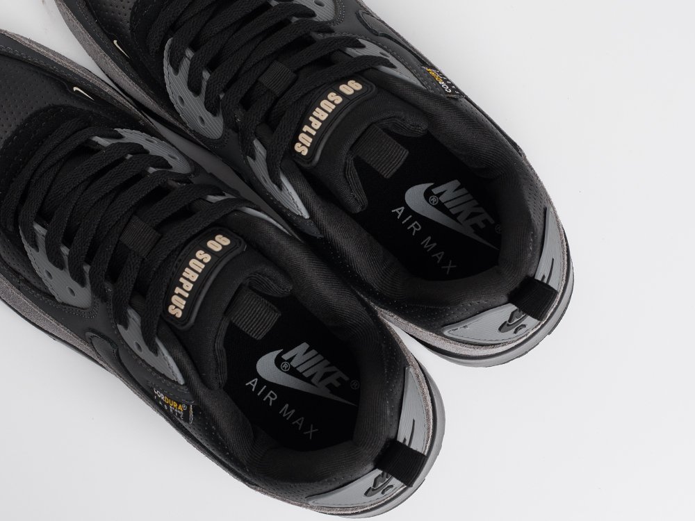 Nike Air Max 90 WMNS черные кожа женские (AR33746) - фото 5 Nike Air Max 90 WMNS черные кожа женские (AR33746) - фото 5