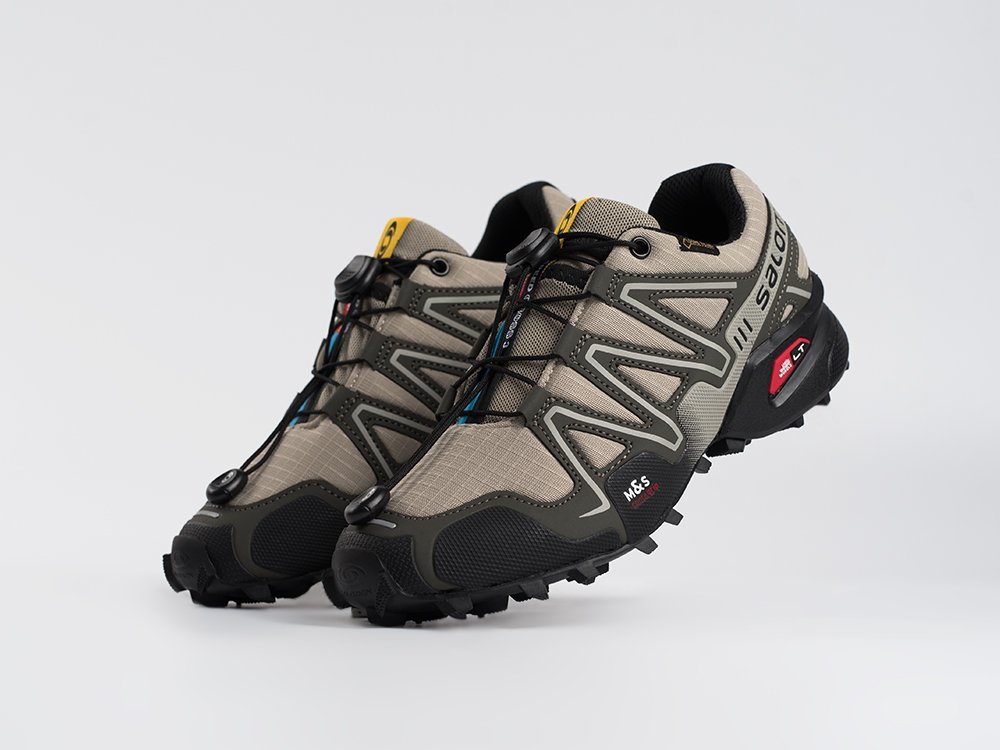 Salomon Speedcross 3 CS WMNS серые текстиль женские (AR33750) - фото 2 Salomon Speedcross 3 CS WMNS серые текстиль женские (AR33750) - фото 2