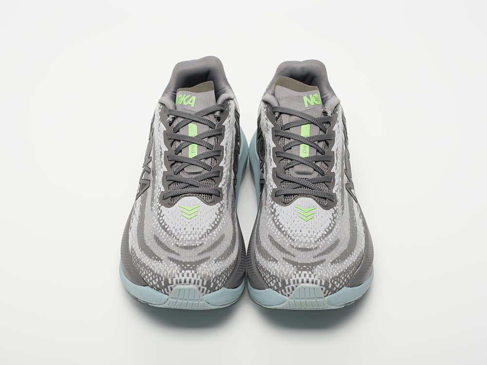 Hoka Mach X серые текстиль мужские (AR33751) - фото 4 Hoka Mach X серые текстиль мужские (AR33751) - фото 4