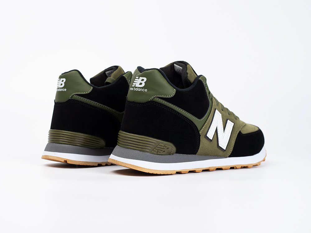 New Balance 574 Mid зеленые замша мужские (AR33753) - фото 4 New Balance 574 Mid зеленые замша мужские (AR33753) - фото 4