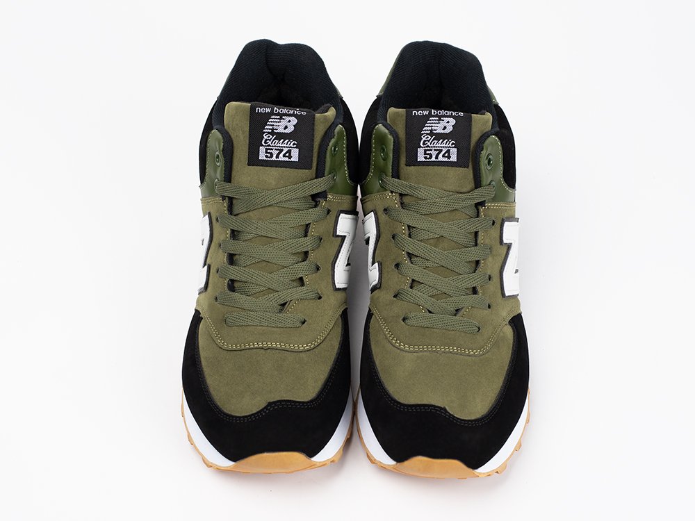 New Balance 574 Mid зеленые замша мужские (AR33753) - фото 6 New Balance 574 Mid зеленые замша мужские (AR33753) - фото 6