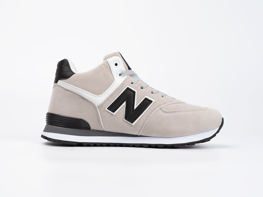 New Balance 574 Mid бежевые замша мужские (AR33754) - фото 3 New Balance 574 Mid бежевые замша мужские (AR33754) - фото 3