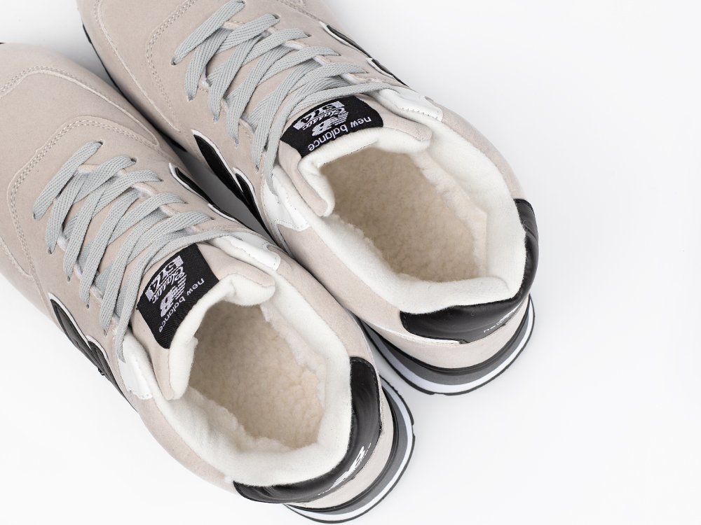 New Balance 574 Mid бежевые замша мужские (AR33754) - фото 8 New Balance 574 Mid бежевые замша мужские (AR33754) - фото 8