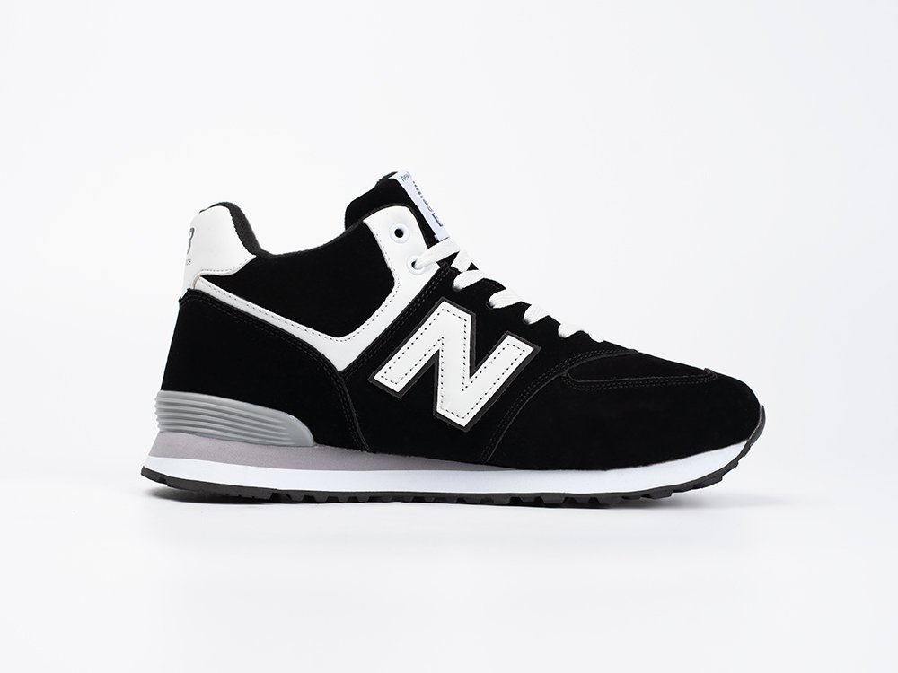 New Balance 574 Mid черные замша мужские (AR33755) - фото 3