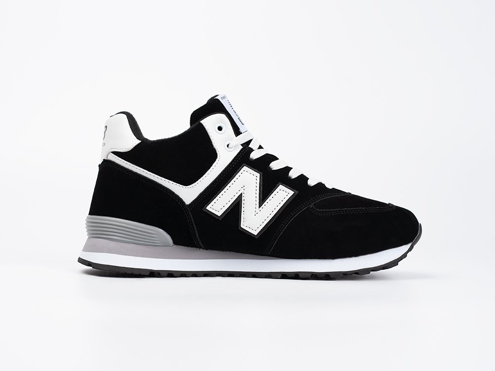 New Balance 574 Mid черные замша мужские (AR33755) - фото 3 New Balance 574 Mid черные замша мужские (AR33755) - фото 3
