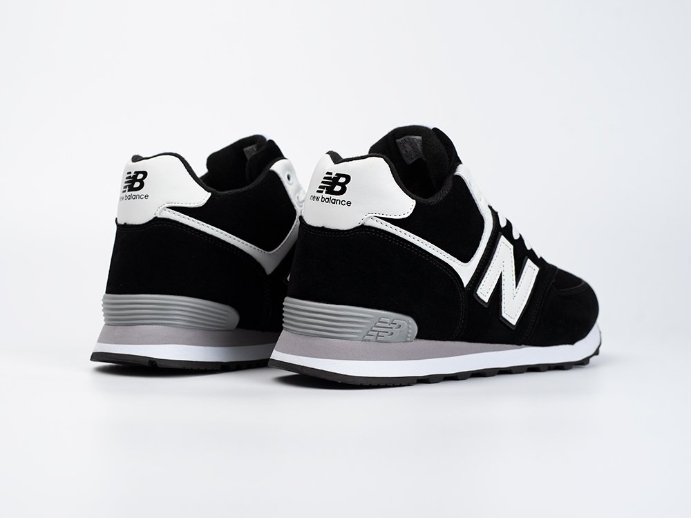 New Balance 574 Mid черные замша мужские (AR33755) - фото 4 New Balance 574 Mid черные замша мужские (AR33755) - фото 4