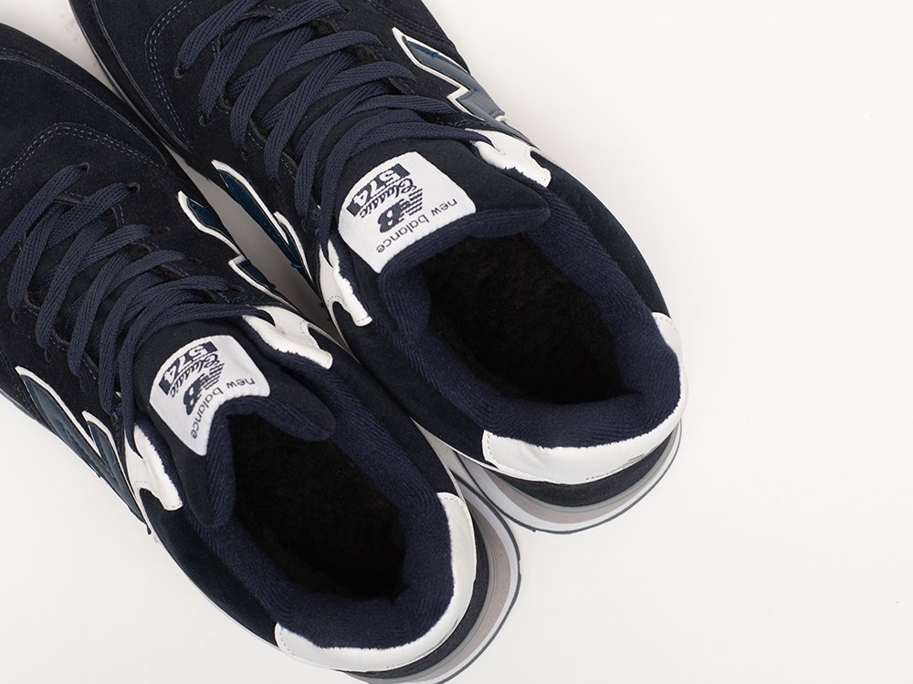 New Balance 574 Mid синие замша мужские (AR33756) - фото 8 New Balance 574 Mid синие замша мужские (AR33756) - фото 8