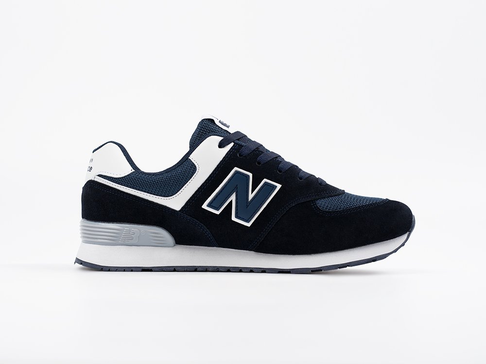 New Balance 574 синие замша мужские (AR33765) - фото 3 New Balance 574 синие замша мужские (AR33765) - фото 3