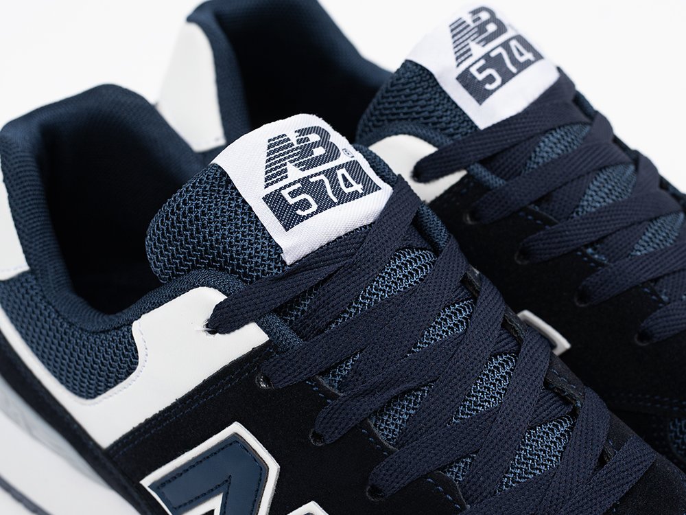 New Balance 574 синие замша мужские (AR33765) - фото 7 New Balance 574 синие замша мужские (AR33765) - фото 7