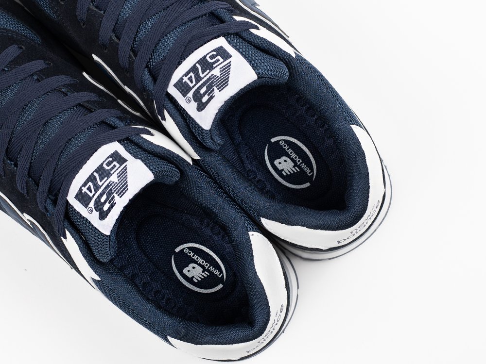 New Balance 574 синие замша мужские (AR33765) - фото 8 New Balance 574 синие замша мужские (AR33765) - фото 8