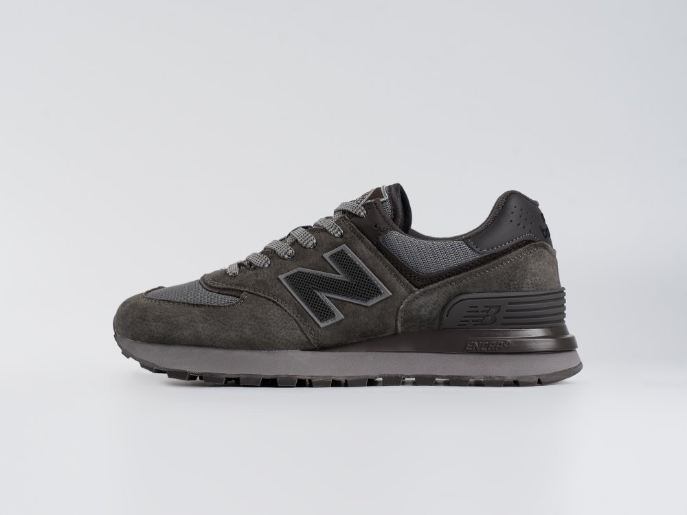 New Balance 574 серые замша мужские (AR33804) - фото 1 New Balance 574 серые замша мужские (AR33804) - фото 1