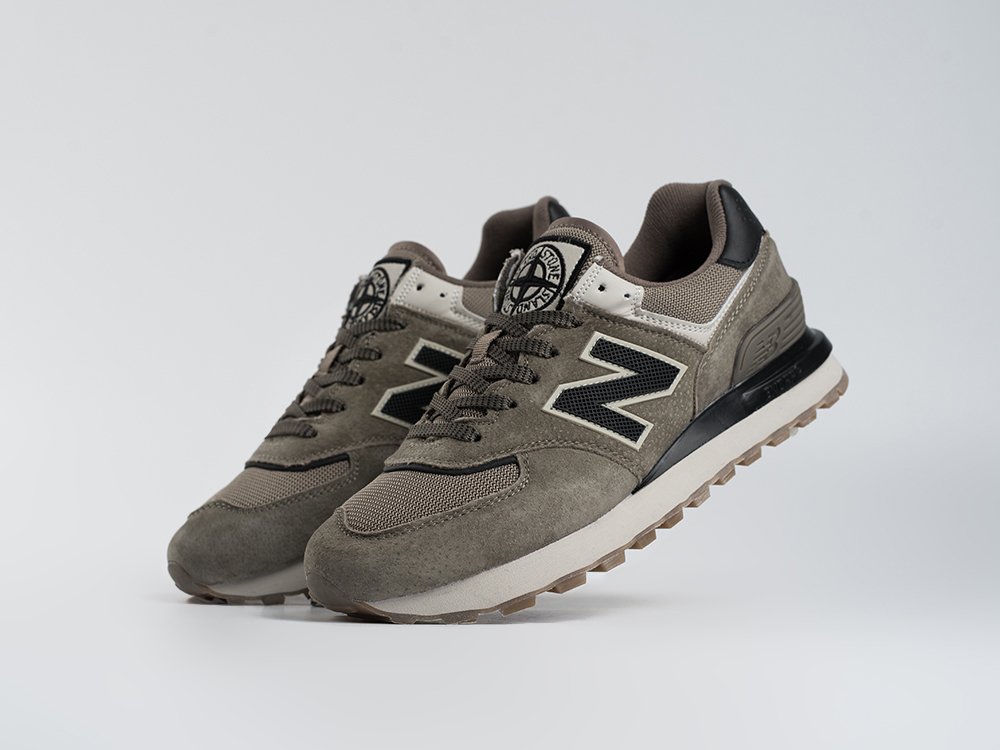 New Balance 574 серые замша мужские (AR33805) - фото 2 New Balance 574 серые замша мужские (AR33805) - фото 2