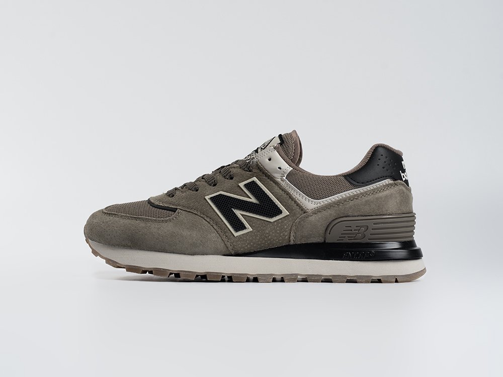 New Balance 574 серые замша мужские (AR33805) - фото 1 New Balance 574 серые замша мужские (AR33805) - фото 1