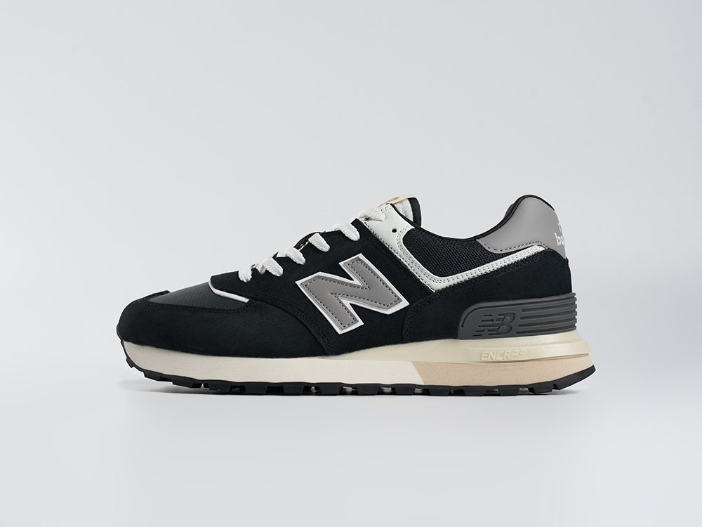 New Balance 574 черные замша мужские (AR33808) - фото 1 New Balance 574 черные замша мужские (AR33808) - фото 1