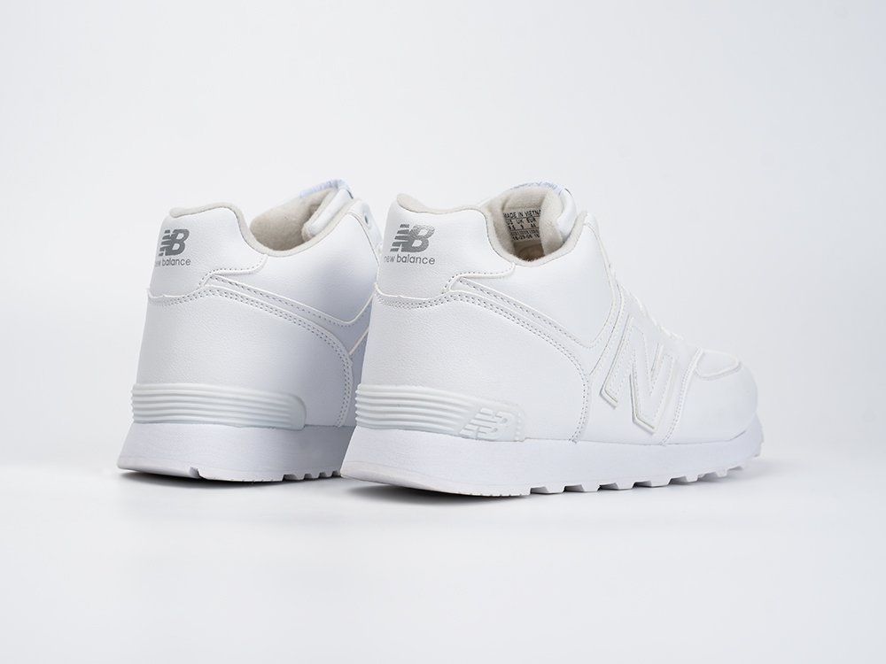 New Balance 574 Mid белые кожа мужские (AR33870) - фото 4 New Balance 574 Mid белые кожа мужские (AR33870) - фото 4