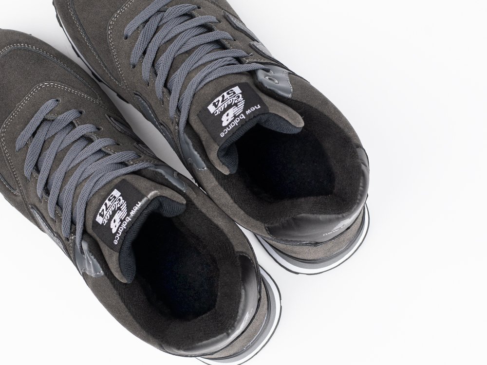 New Balance 574 Mid серые замша мужские (AR33872) - фото 8 New Balance 574 Mid серые замша мужские (AR33872) - фото 8