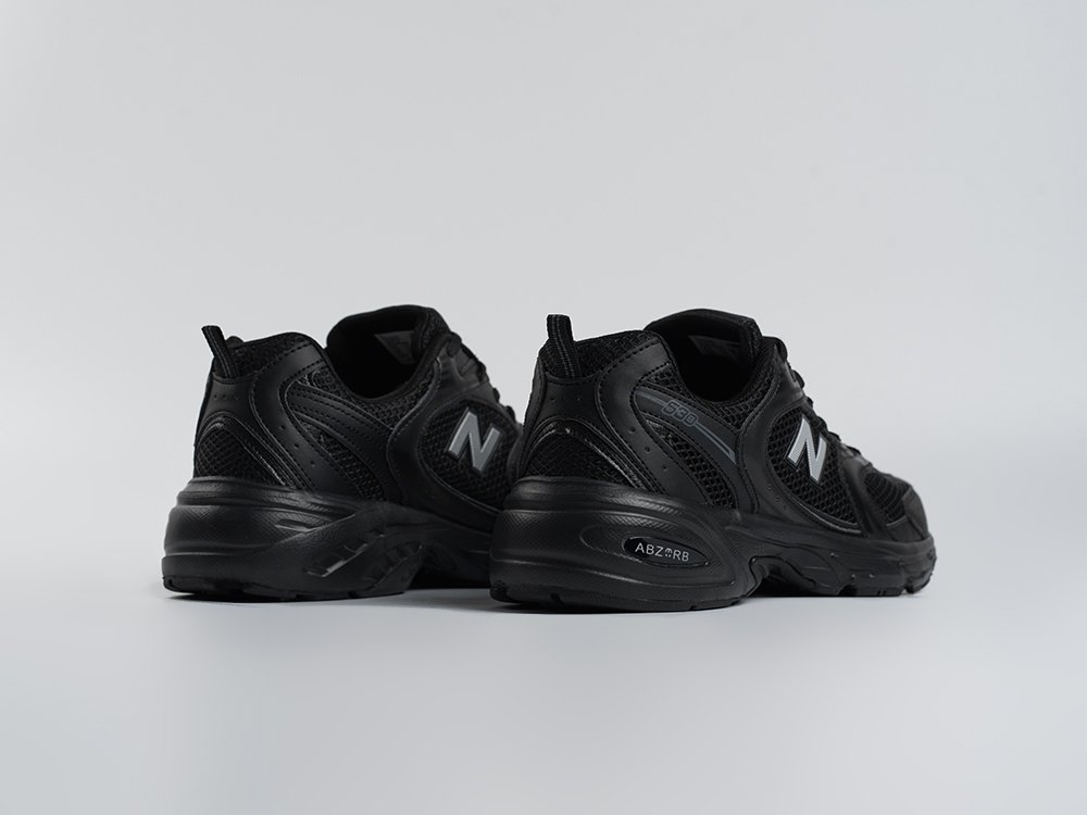 New Balance 530 черные кожа мужские (AR33876) - фото 3 New Balance 530 черные кожа мужские (AR33876) - фото 3