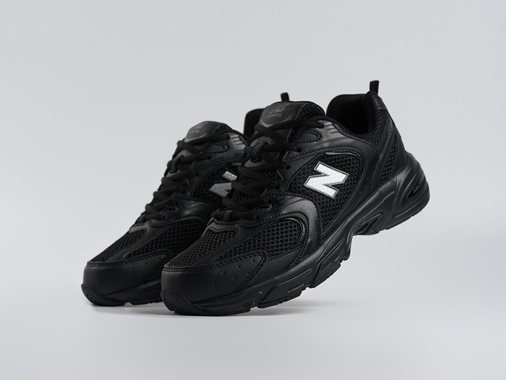 New Balance 530 WMNS черные кожа женские (AR33879) - фото 2 New Balance 530 WMNS черные кожа женские (AR33879) - фото 2