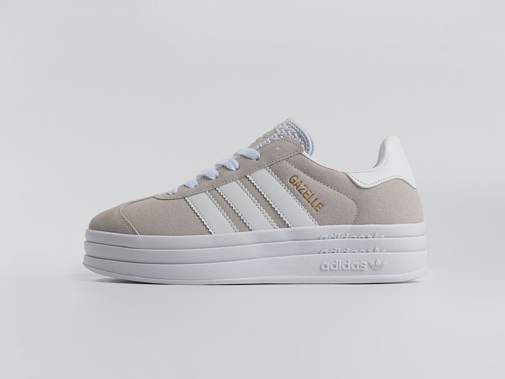 Adidas Gazelle Bold WMNS бежевые замша женские (AR33881) - фото 1 Adidas Gazelle Bold WMNS бежевые замша женские (AR33881) - фото 1