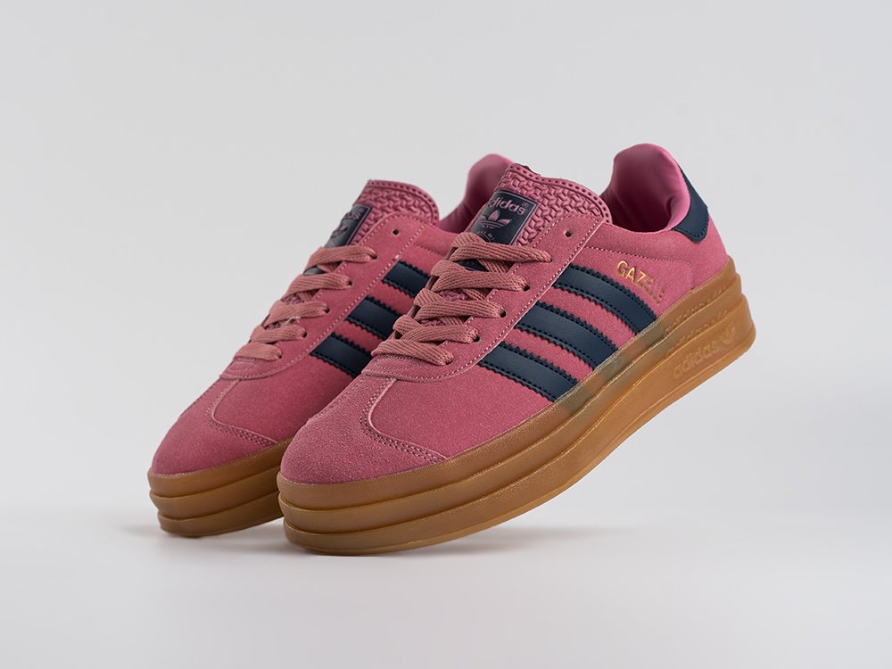 Adidas Gazelle Bold WMNS розовые замша женские (AR33885) - фото 2 Adidas Gazelle Bold WMNS розовые замша женские (AR33885) - фото 2