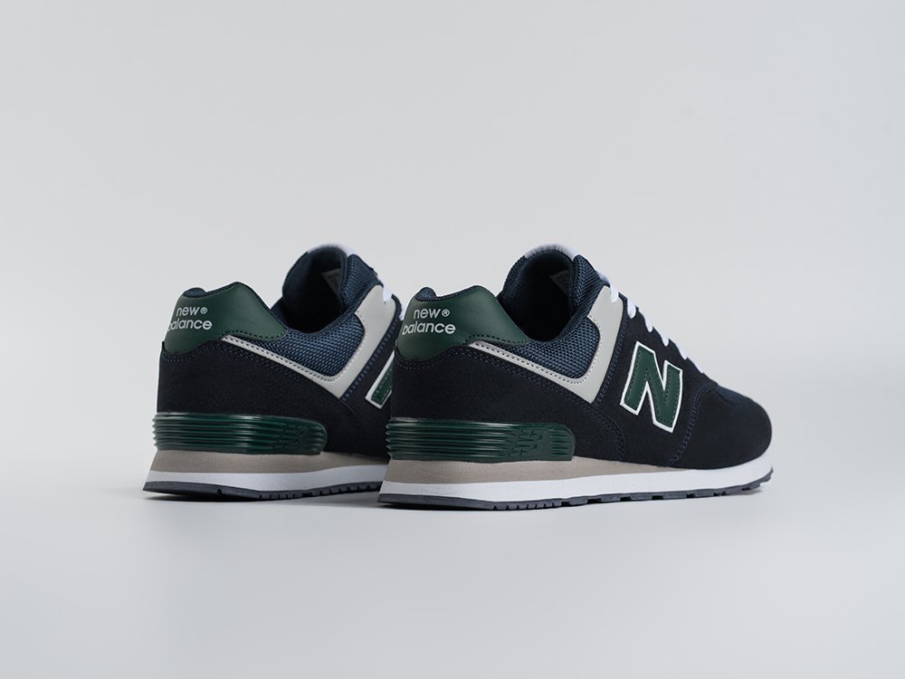 New Balance 574 синие замша мужские (AR33904) - фото 3 New Balance 574 синие замша мужские (AR33904) - фото 3