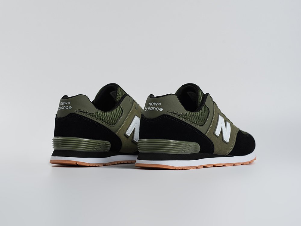 New Balance 574 зеленые замша мужские (AR33905) - фото 3 New Balance 574 зеленые замша мужские (AR33905) - фото 3