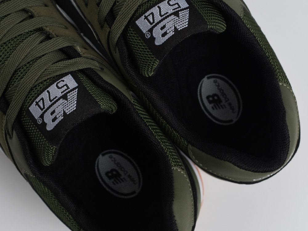 New Balance 574 зеленые замша мужские (AR33905) - фото 5 New Balance 574 зеленые замша мужские (AR33905) - фото 5