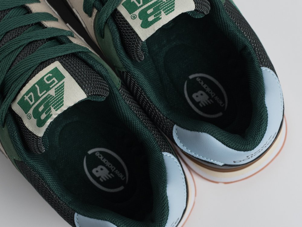 New Balance 574 зеленые замша мужские (AR33906) - фото 5 New Balance 574 зеленые замша мужские (AR33906) - фото 5