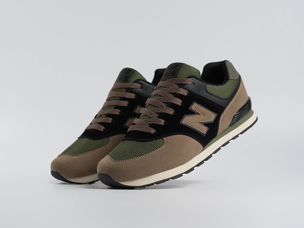 New Balance 574 разноцветные замша мужские (AR33908) - фото 2 New Balance 574 разноцветные замша мужские (AR33908) - фото 2