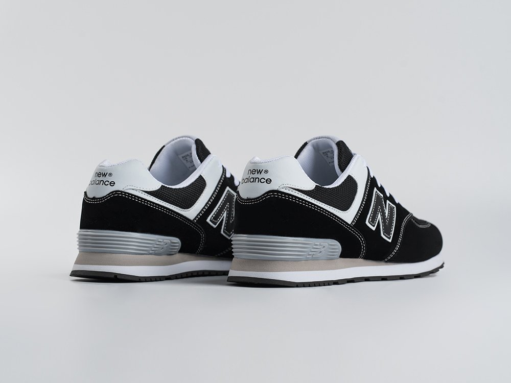 New Balance 574 черные замша мужские (AR33909) - фото 3 New Balance 574 черные замша мужские (AR33909) - фото 3