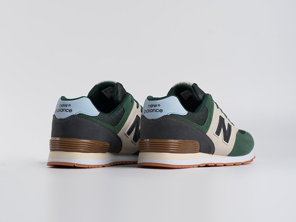 New Balance 574 зеленые замша мужские (AR33928) - фото 3 New Balance 574 зеленые замша мужские (AR33928) - фото 3