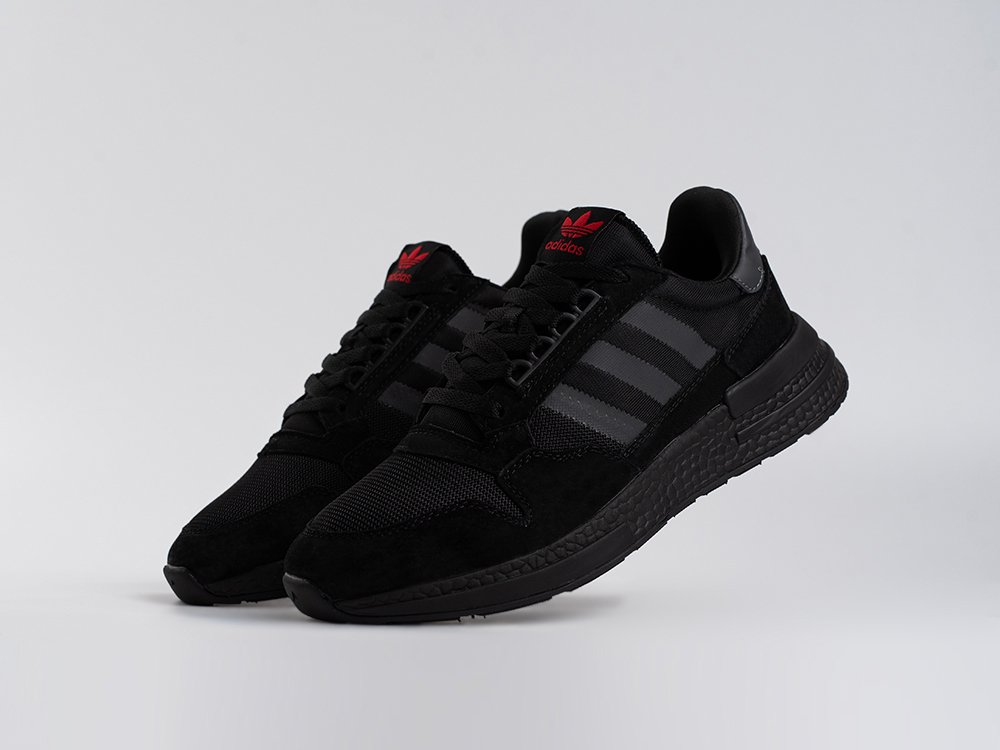 Adidas ZX 500 RM черные замша мужские (AR33936) - фото 2 Adidas ZX 500 RM черные замша мужские (AR33936) - фото 2