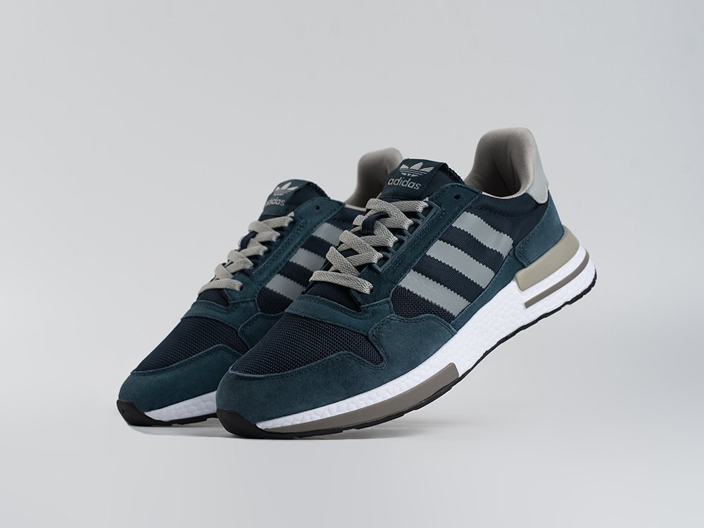 Adidas ZX 500 RM синие текстиль мужские (AR33945) - фото 2 Adidas ZX 500 RM синие текстиль мужские (AR33945) - фото 2