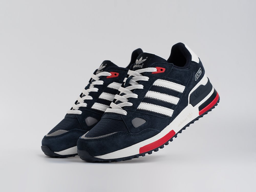 Adidas ZX 750 синие замша мужские (AR33974) - фото 2 Adidas ZX 750 синие замша мужские (AR33974) - фото 2