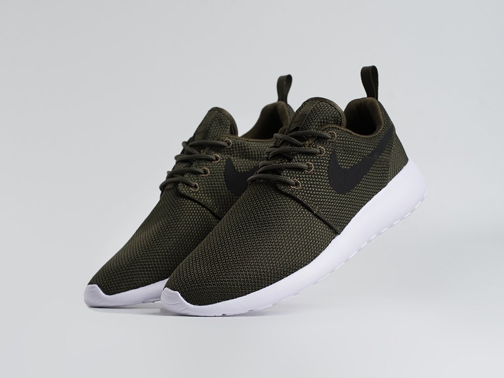 Nike Roshe Run коричневые текстиль мужские (AR33988) - фото 2 Nike Roshe Run коричневые текстиль мужские (AR33988) - фото 2