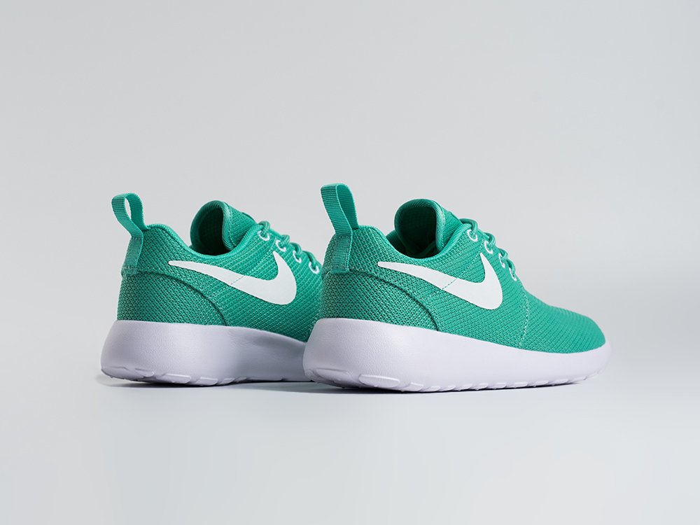 Nike Roshe Run WMNS зеленые текстиль женские (AR33989) - фото 3 Nike Roshe Run WMNS зеленые текстиль женские (AR33989) - фото 3
