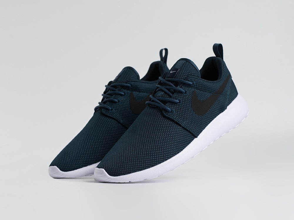Nike Roshe Run синие текстиль мужские (AR33990) - фото 2 Nike Roshe Run синие текстиль мужские (AR33990) - фото 2