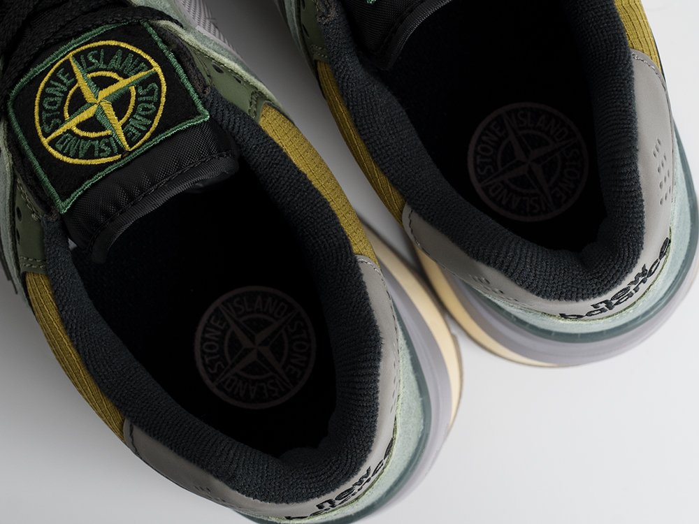 New Balance 574 x Stone Island зеленые замша мужские (AR33994) - фото 5 New Balance 574 x Stone Island зеленые замша мужские (AR33994) - фото 5