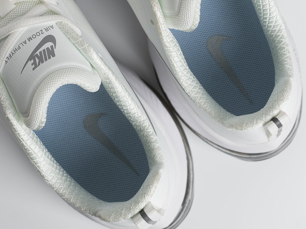 Nike Air Zoom Alphafly белые текстиль мужские (AR33997) - фото 5 Nike Air Zoom Alphafly белые текстиль мужские (AR33997) - фото 5