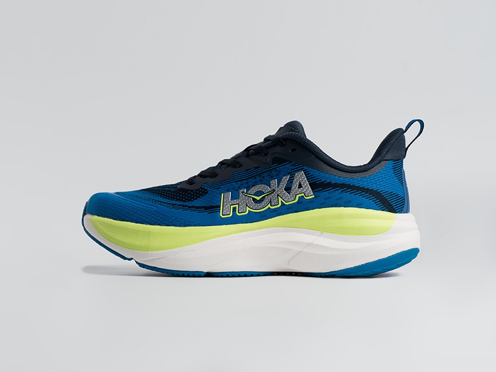 Hoka Skyflow синие текстиль мужские (AR33998) - фото 1 Hoka Skyflow синие текстиль мужские (AR33998) - фото 1