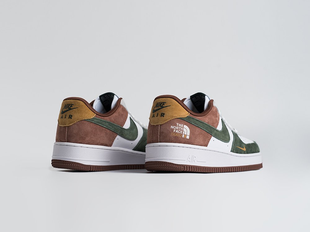 Nike Air Force 1 Low x Gucci x The North Face белые кожа мужские (AR34000) - фото 3 Nike Air Force 1 Low x Gucci x The North Face белые кожа мужские (AR34000) - фото 3