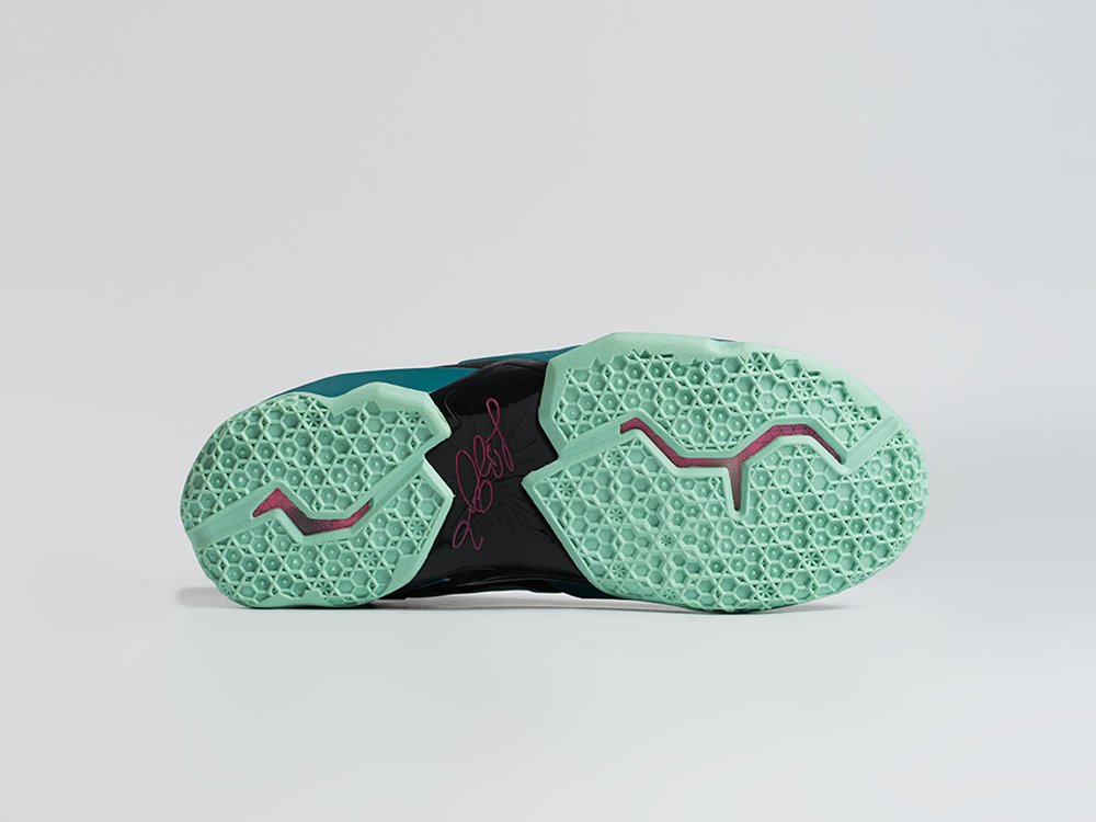 Nike Lebron 11 South Beach голубые полимер мужские (AR34002) - фото 4 Nike Lebron 11 South Beach голубые полимер мужские (AR34002) - фото 4