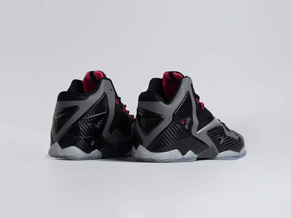 Nike Lebron 11 Miami Nights черные полимер мужские (AR34003) - фото 3 Nike Lebron 11 Miami Nights черные полимер мужские (AR34003) - фото 3