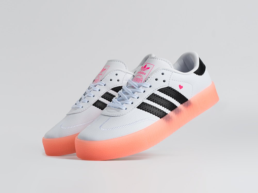 Adidas Samba Rose WMNS белые кожа женские (AR34005) - фото 2 Adidas Samba Rose WMNS белые кожа женские (AR34005) - фото 2