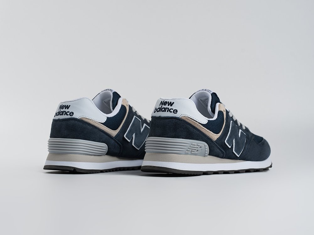 New Balance 574 синие замша мужские (AR34015) - фото 3 New Balance 574 синие замша мужские (AR34015) - фото 3