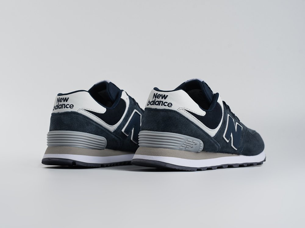 New Balance 574 синие замша мужские (AR34017) - фото 3 New Balance 574 синие замша мужские (AR34017) - фото 3