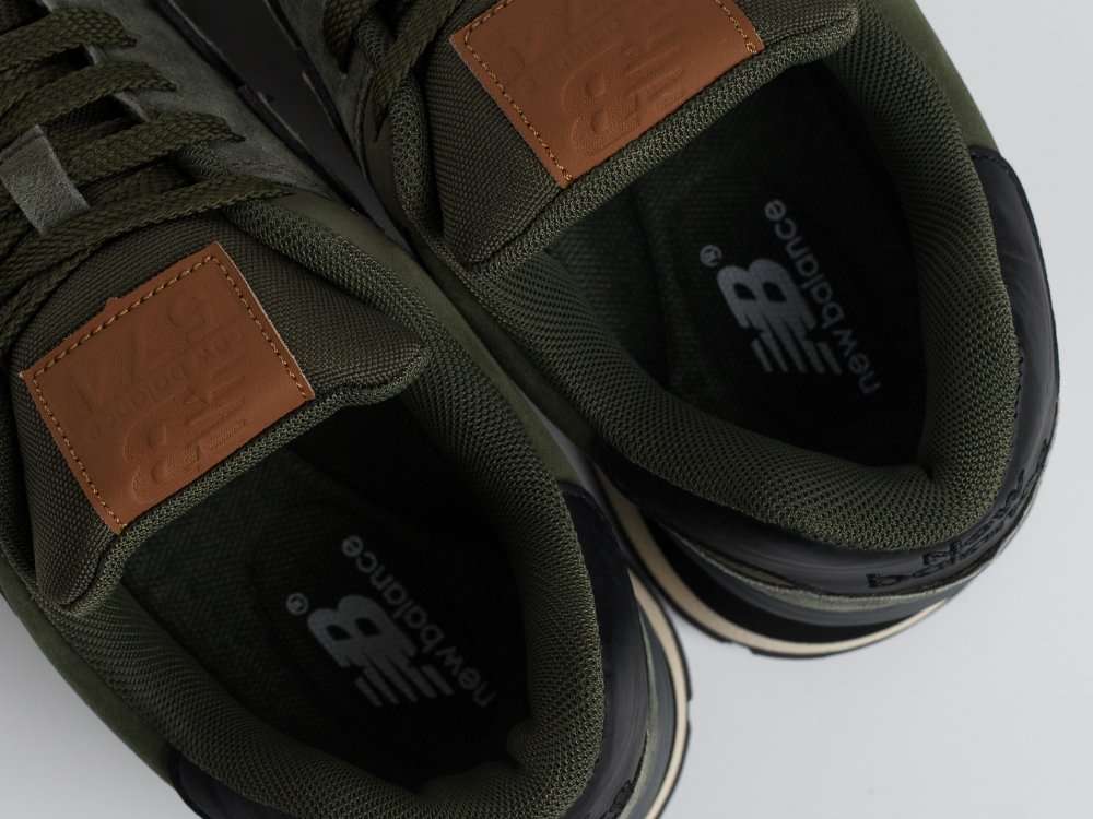 New Balance 574 зеленые замша мужские (AR34018) - фото 5 New Balance 574 зеленые замша мужские (AR34018) - фото 5