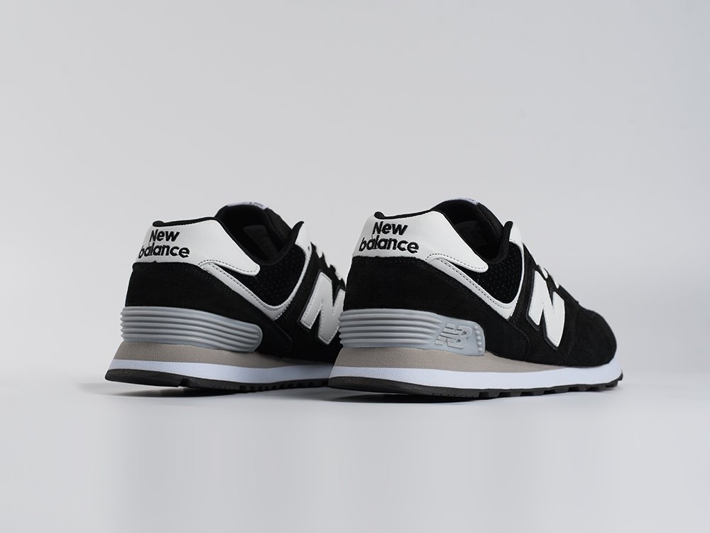 New Balance 574 черные замша мужские (AR34021) - фото 3 New Balance 574 черные замша мужские (AR34021) - фото 3