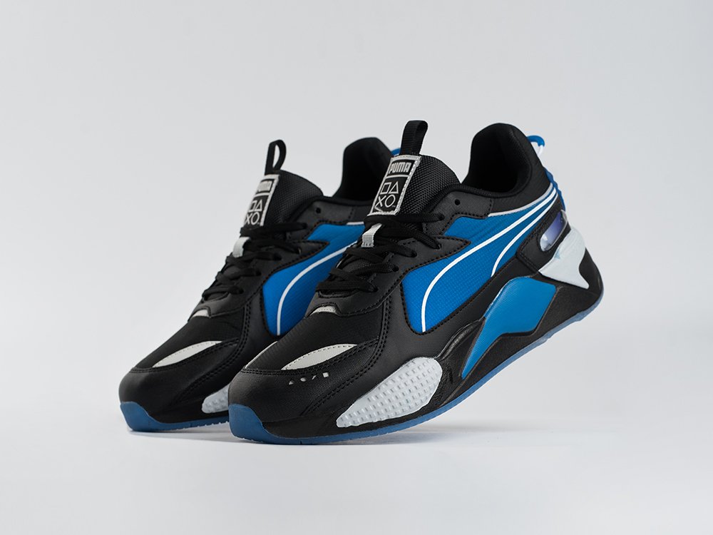 Puma RS-X x PlayStation черные кожа мужские (AR34054) - фото 2